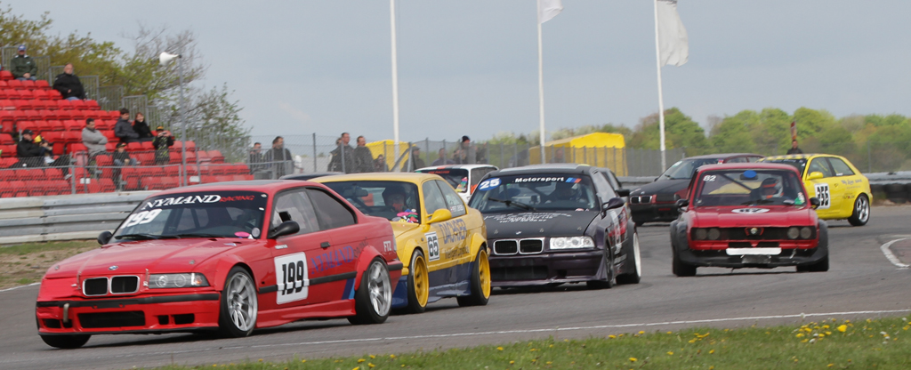 I Youngtimer klassen kører de nyeste biler fra de historiske klasser.
(Foto: Motorsporten.dk)